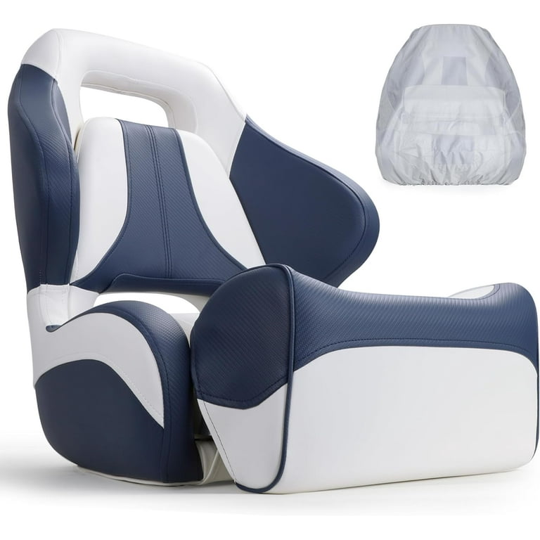 NORTHCAPTAIN Premium Pontoon Captain's Chair Sport Flip Up Boat