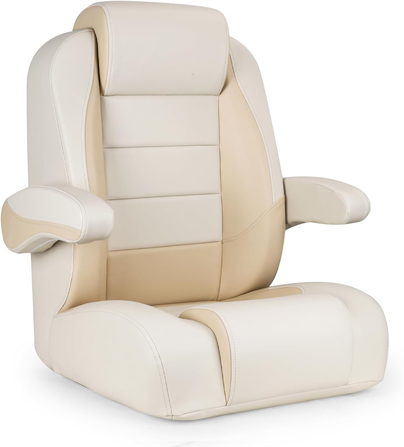 NORTHCAPTAIN Premium Reclining Pontoon Captain's Chair Boat Bucket Seat