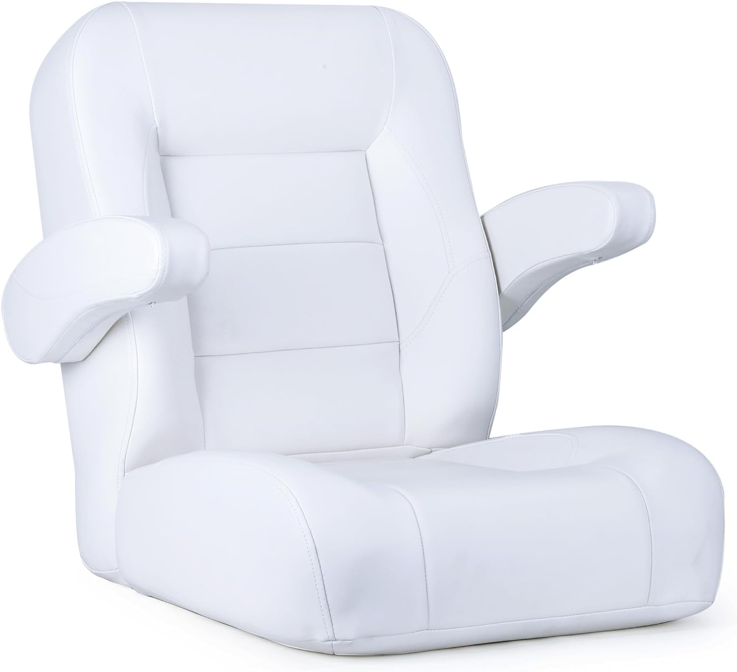 NORTHCAPTAIN Premium Reclining Pontoon Captain's Chair Low Back Boat