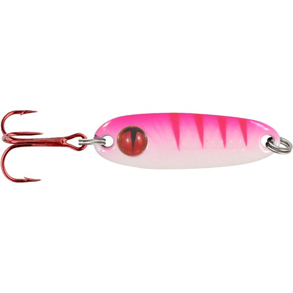 Northland Tungsten Forage Minnow 1/16 oz Spoon UV Pink Tiger
