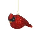 thumbnail image 1 of 6" Glass Red Cardinal Bird Christmas Ornament, 1 of 1