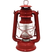 NORTHPOINT 190492 12-LED Lantern Vintage Style Red