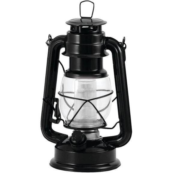 Northpoint 12-LED Lantern Vintage Style, Black, 10x6x6 (190495)