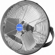 Northsky 18" Industrial Wall Fan, 3 Speeds, 4900 cfm High Velocity Wall Mount Fan, 1/8 HP, 360  Head Hit, Ideal for Greenhouse, Workshop, Garage, Commercial Use, UL Listed