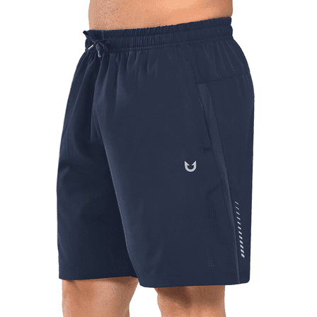 NORTHYARD Men's Workout Shorts 7 Inch Breathable Athletic Running Hiking Shorts Navy XL