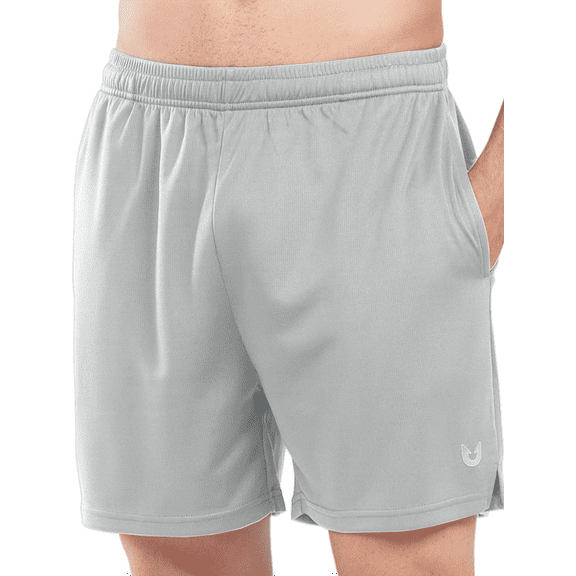 NORTHYARD Men's 5" Athletic Shorts Running Workout Quick Dry Gym Short Lightgrey S