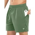 thumbnail image 1 of NORTHYARD Men's 5" Athletic Shorts Running Workout Quick Dry Gym Short Loden Frost L, 1 of 8