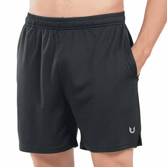 NORTHYARD Men's 5" Athletic Shorts Running Workout Quick Dry Gym Short Black L