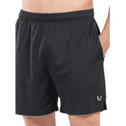 NORTHYARD Mens 5" Athletic Shorts Running Workout Quick Dry Gym Short Black L