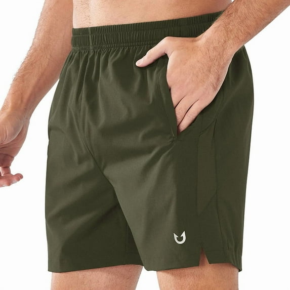 NORTHYARD Men's 5" Workout Athletic Shorts Running Gym Activewear Basketball Shorts Armygreen S