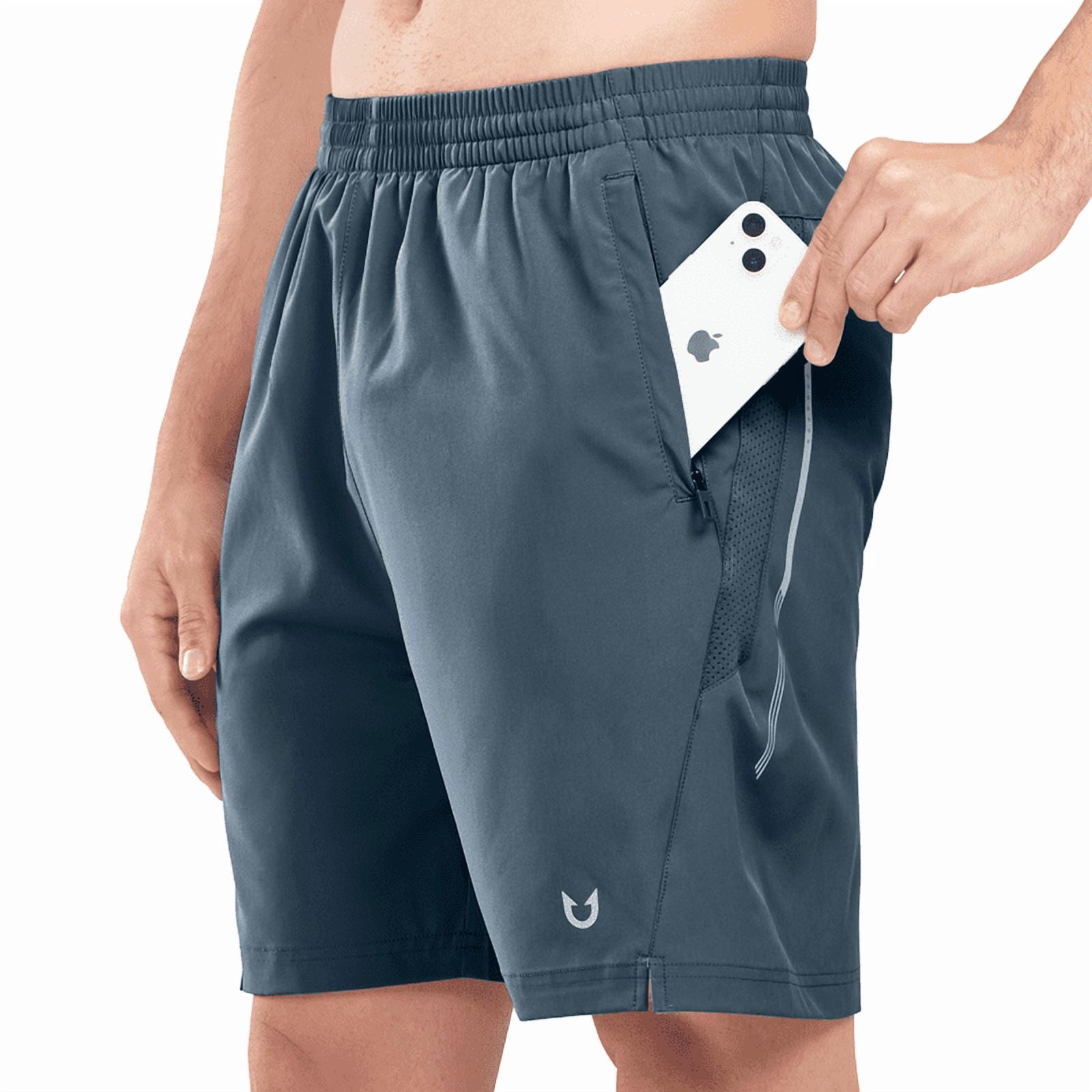 NORTHYARD Men's Athletic Basketball Shorts - Quick Dry Mesh Gym Running Shorts 5/7/10 Inch - View #8