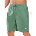 thumbnail image 1 of NORTHYARD Men's 7 Inch Athletic Basketball Shorts with 4 Pockets Workout Gym Short Loden Frost L, 1 of 7