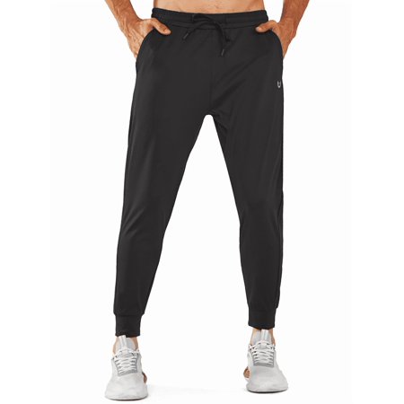 NORTHYARD Men's Sweatpants Athletic Running Joggers with Pockets for Workout Hiking Gym Pants Black 2XL