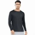 thumbnail image 1 of NORTHYARD Men's Fishing Shirts Long Sleeve Sun Protection UPF 50+ Rash Guard UV SPF Swim Beach Hiking Black 4XL, 1 of 7
