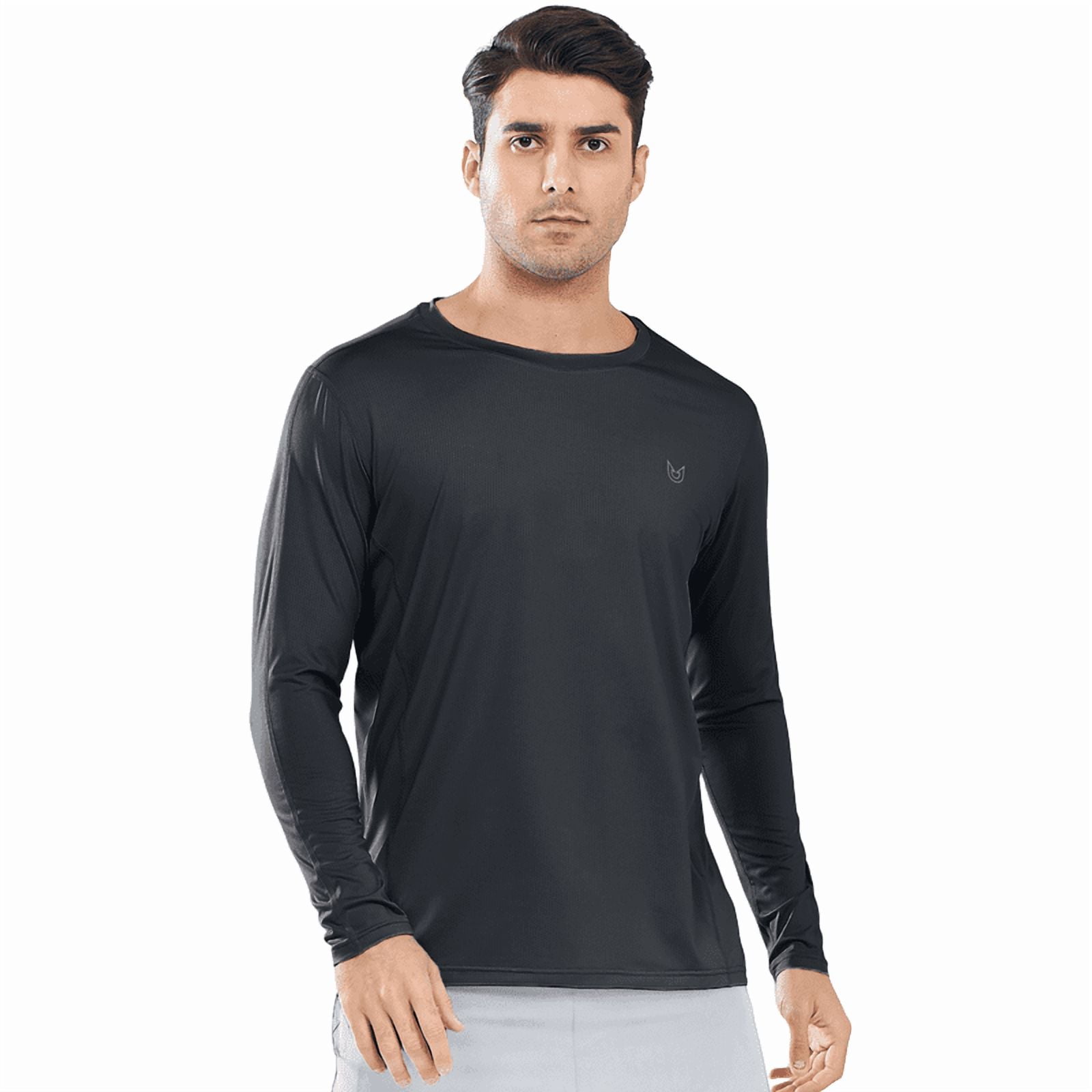 Leesechin Men's UPF 50 Hoodie Shirts Rash Guard Long Sleeve Sun Protection Spf Swim Shirt Uv For Running Hiking Fishing 5fc800ce C4f0 47f2 83b2 285b95665a68.db63d6052f363310704565edc7f8669b