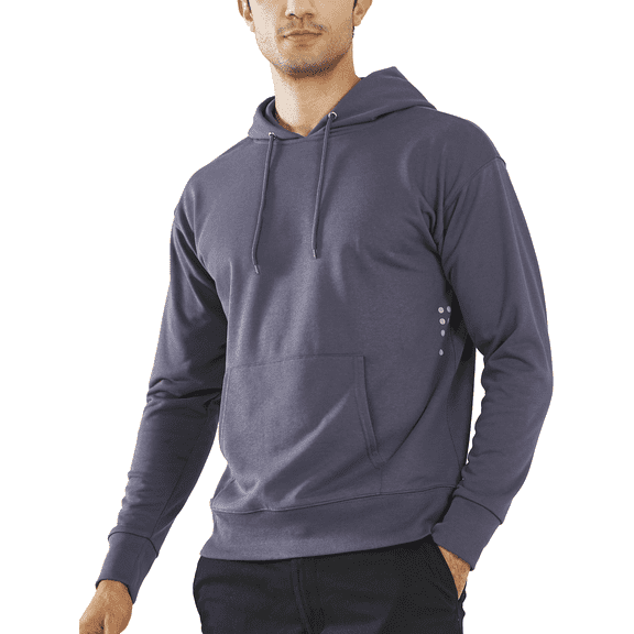 NORTHYARD Pullover Hoodies for Men with Long Sleeve Cotton Casual Sweatshirts Darkgrey XL