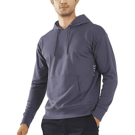 NORTHYARD Pullover Hoodies for Men with Long Sleeve Cotton Casual Sweatshirts Darkgrey XL
