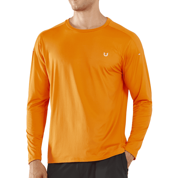 NORTHYARD Men's and Big Men's Workout Running Shirts Athletic Long Sleeve Fishing Hiking Shirt, Sizes S-3XL