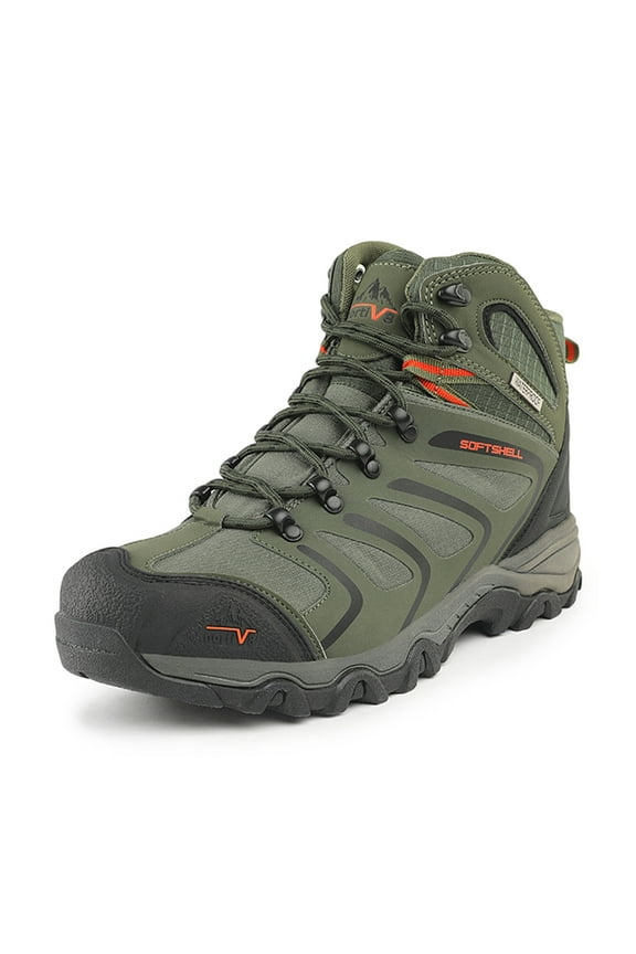 NORTIV 8 Men's Ankle High Waterproof Hiking Boots Outdoor Lightweight Shoes Trekking Trails