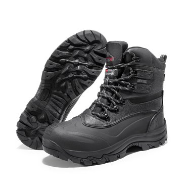 nortiv 8 men's insulated waterproof construction hiking winter snow boots