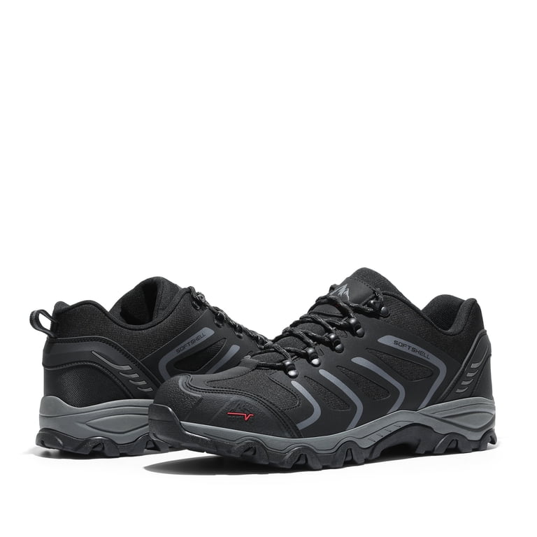 NORTIV 8 Men's Low Top Waterproof Hiking Shoes Trekking Trails