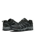 thumbnail image 1 of NORTIV 8 Men's Low Top Waterproof Hiking Shoes Trekking Trails Outdoor Work Shoes Black/Dark/Grey Size 7.5, 1 of 5