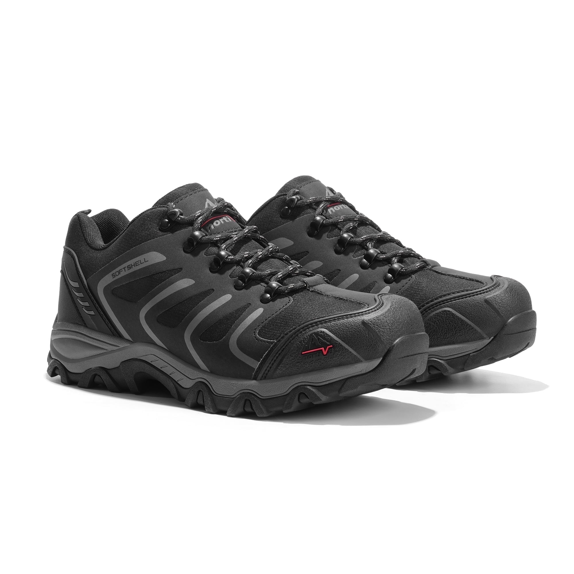 BURUDANI Men's Mid Hiking Boots Waterproof Outdoor Trekking Backpacking Camping Shoes Wide