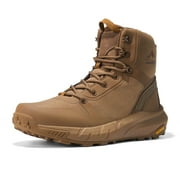 NORTIV 8 Men's Military Tactical Boot Lightweight Comfortable Boots for Work All Day Side Zipper Motorcycle Combat Hiking Boots 30 Inches Metrostrike Wide Width