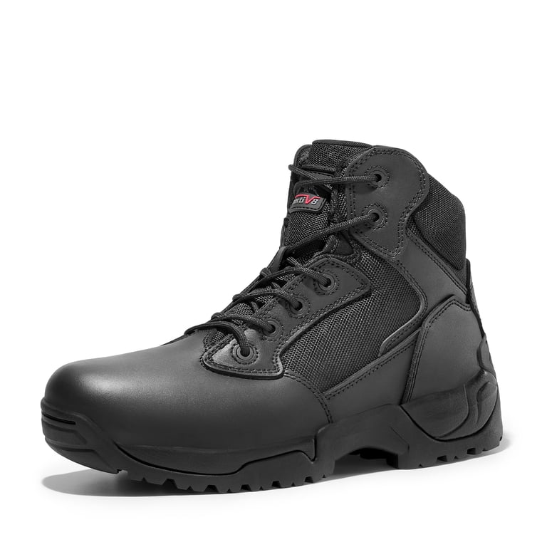 Nortiv8 Men\'s Black Combat Boots.Size 10.5 Amazon.com: NORTIV 8 Mens Military Tactical Work Boots Side  main image 4