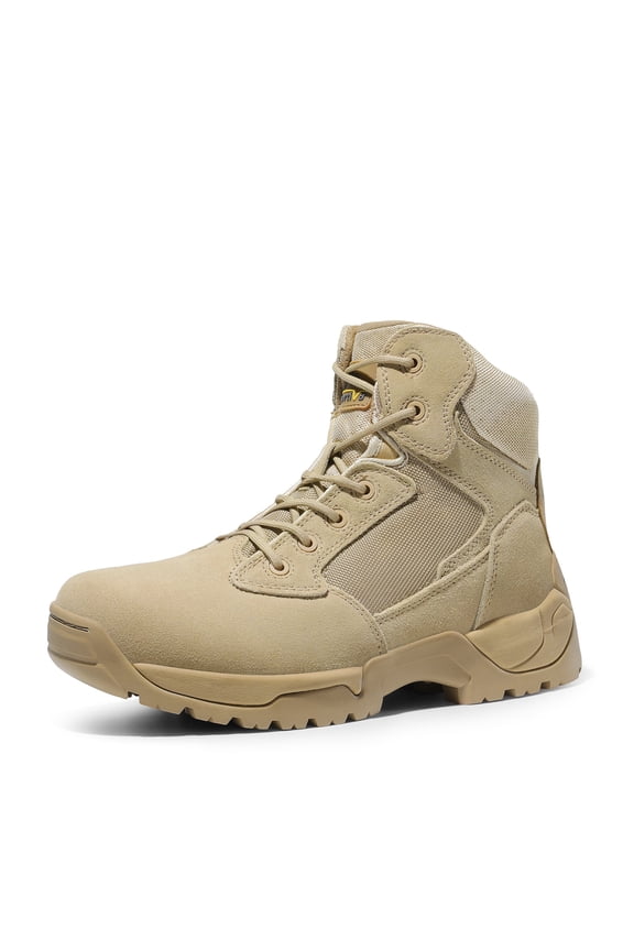 NORTIV 8 Men's Military Tactical Work Boots Hiking Motorcycle Combat Boots
