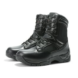 NORTIV 8 Mens Hiking Combat Ankle Boots Side Zipper Military Tactical Work Boots SAND Size 13 Walmart
