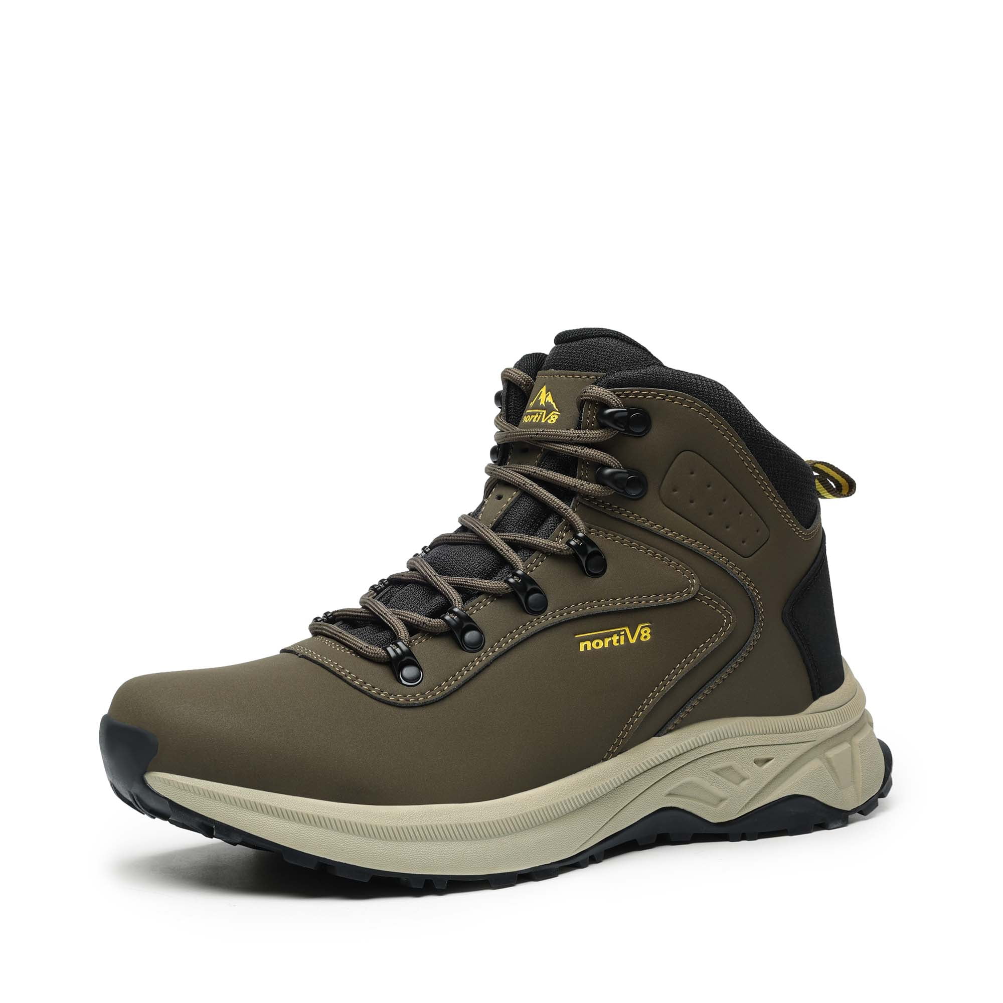 NORTIV 8 Men's Waterproof Hiking Boots Outdoor Shoes - Walmart.com