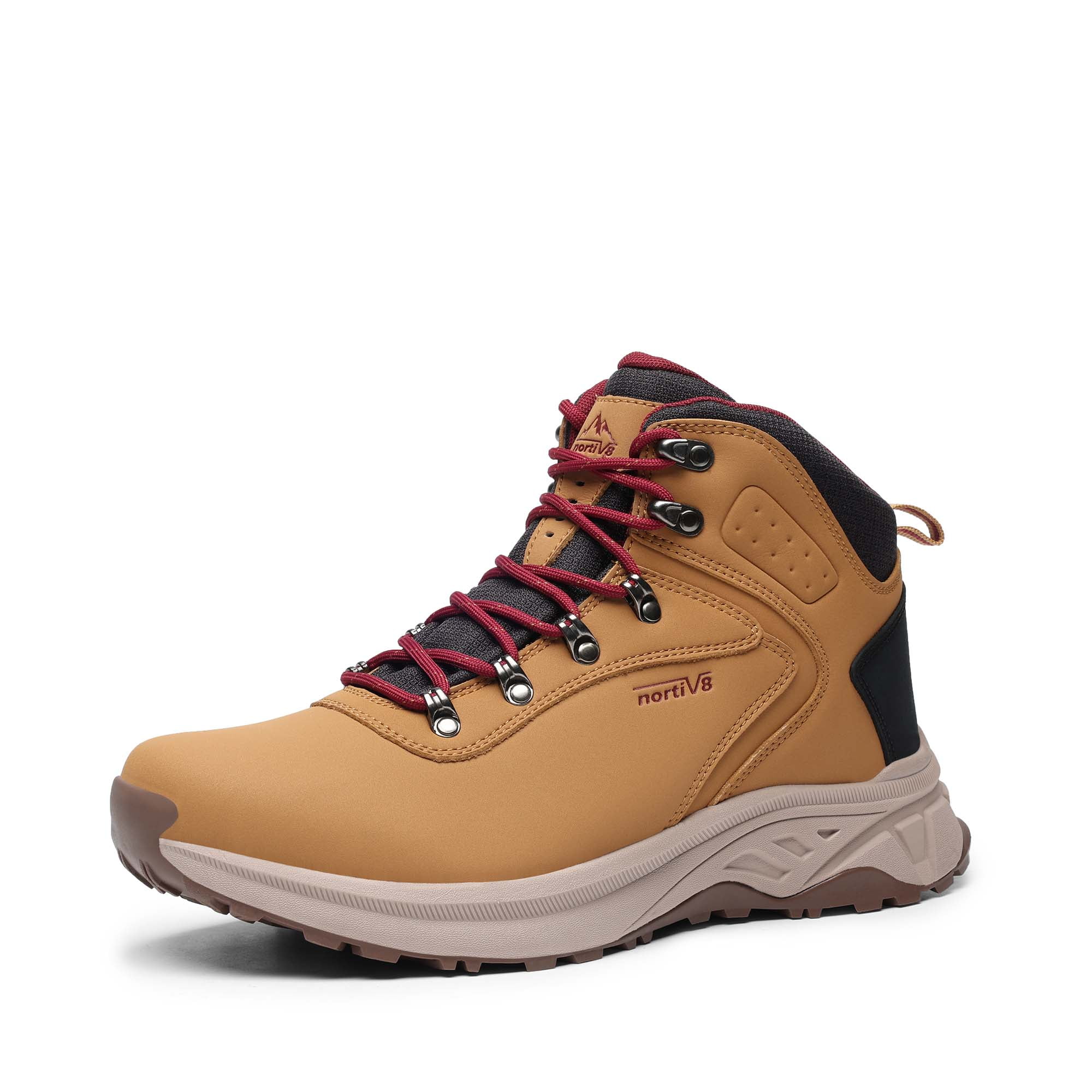 NORTIV 8 Men's Waterproof Hiking Boots Outdoor Shoes