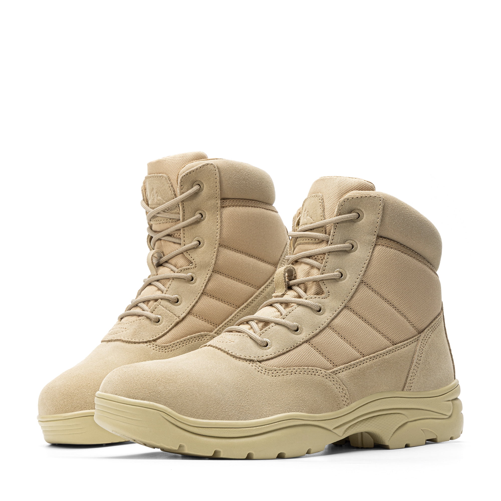 Military Mens Tan Brown Outdoors Work Boots Amazon.com: FREE SOLDIER Men main image 2