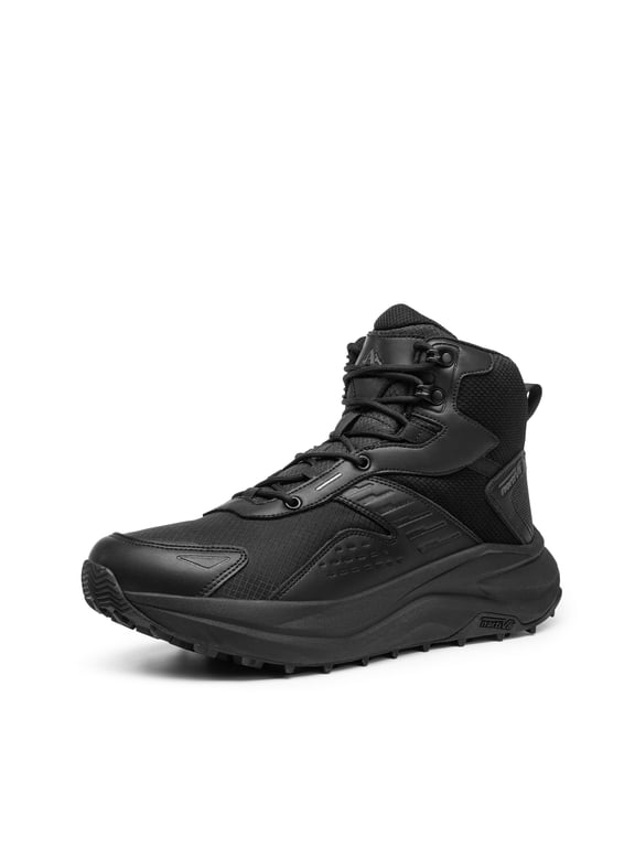 NORTIV 8 Men's Wide Toe Box Hiking Boots Low Drop Waterproof Outdoor Trekking Camping Shoes Katahdin