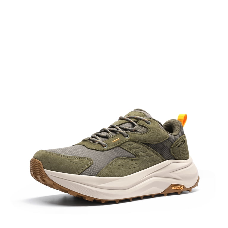 NORTIV 8 Men's Wide Toe Box Hiking Shoes Low Drop Waterproof