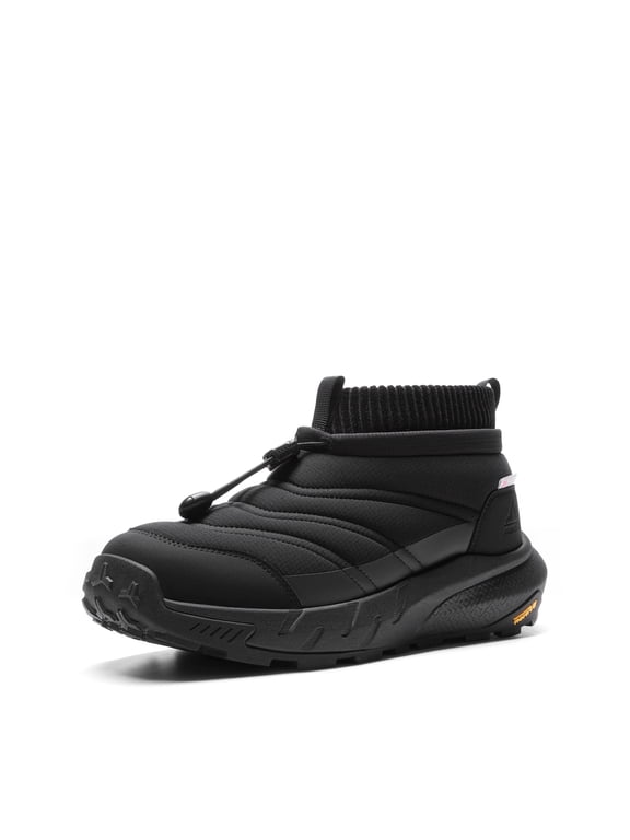 NORTIV 8 Men’s Wide Winter Snow Boots, Insulated Lightweight Slip-On Boots with Non-Slip Outsole, Cushioned Comfort for Casual & Outdoor Wear