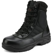 NORTIV 8 Steel Toe Boots for Men Safety Industrial & Construction Military Work Boots Slip Resistant