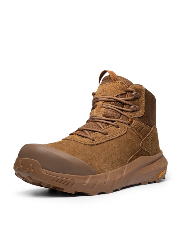 NORTIV 8 Waterproof Composite Toe Work Boots for Men – Lightweight Non-Slip ASTM F2413-18 Safety Boots for Warehouse & Construction, VaporGuard-Nano Wide Width
