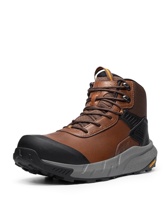 NORTIV 8 Waterproof Composite Toe Work Boots for Men – Lightweight Non-Slip ASTM F2413-18 Safety Boots for Warehouse & Construction, VaporGuard-Nano Wide Width