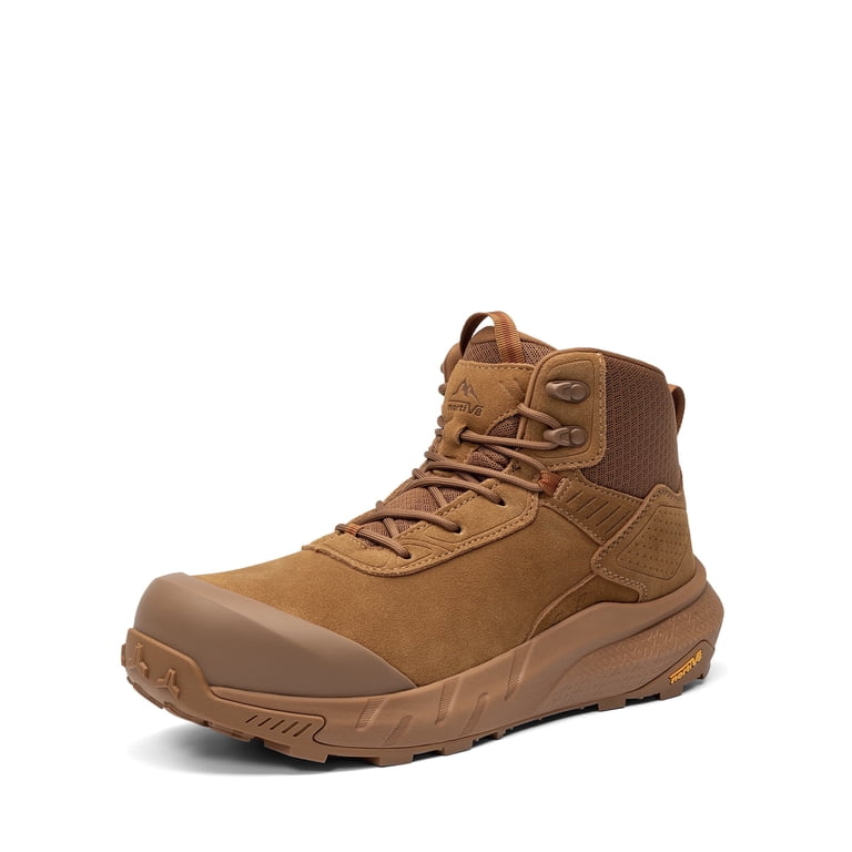 NORTIV 8 Waterproof Composite Toe Work Boots for Men – Lightweight