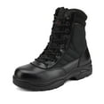 thumbnail image 1 of NORTIV 8 Wide Width Steel Toe Boots for Men Safety Industrial & Construction Military Work Boots Slip Resistant, 1 of 6