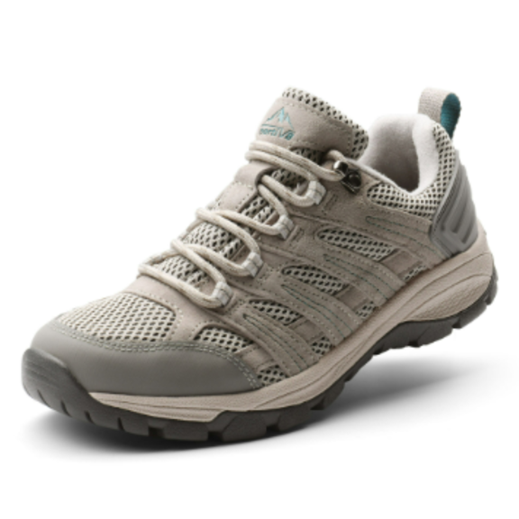 NORTIV 8 Women's Hiking Shoes Lightweight Breathable Mesh Walking Sneakers Outdoor Work Shoes