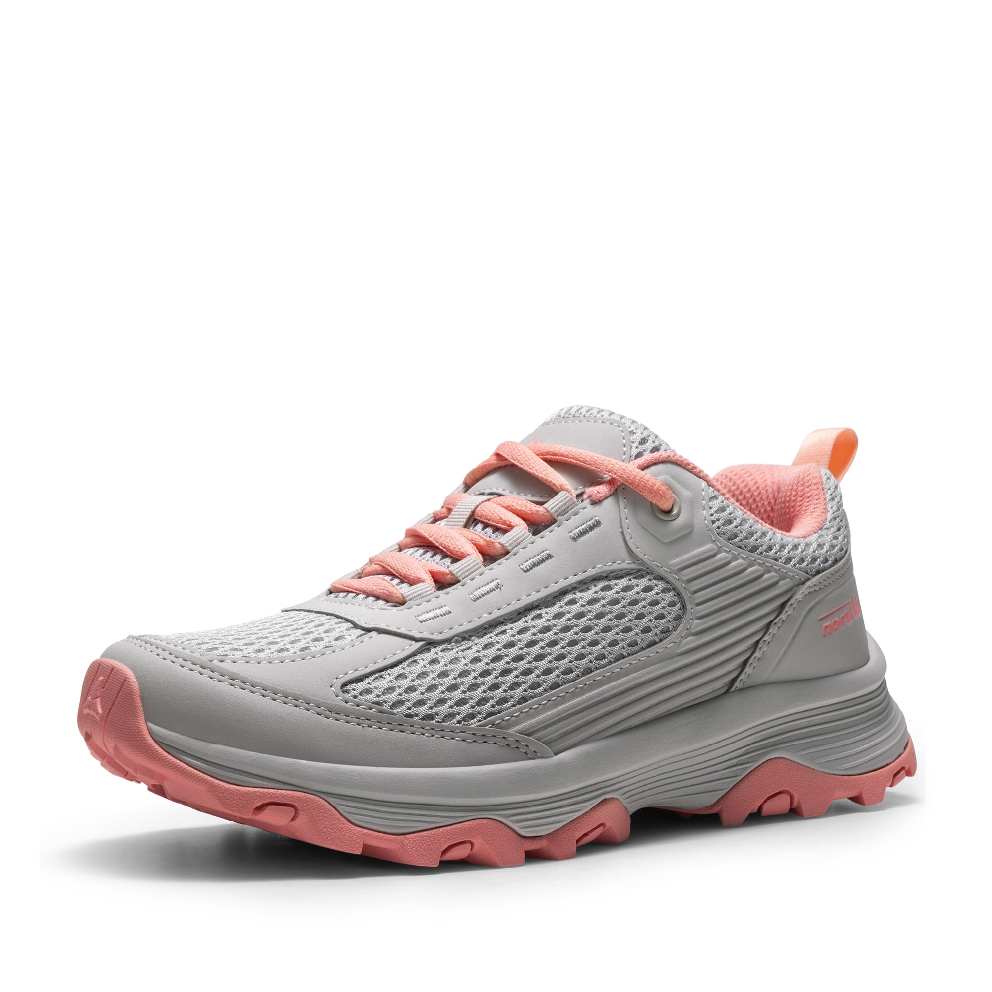 NORTIV 8 Women’s Lightweight Hiking Shoes Breathable Mesh Walking Sneakers for Outdoor Work