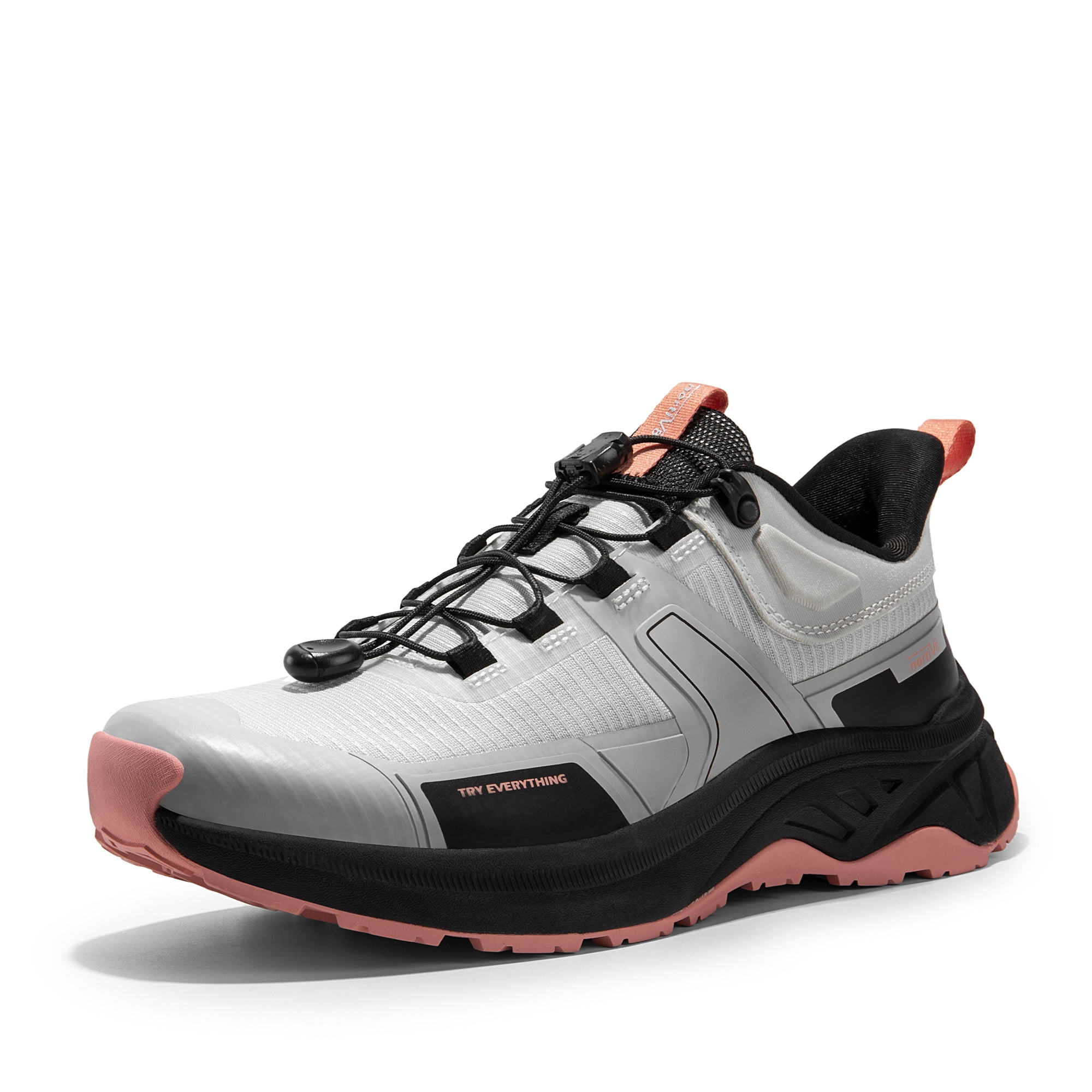 NORTIV 8 Women’s Lightweight Hiking Shoes Quick Laces Outdoor Fashion Sneakers Gladiator Style