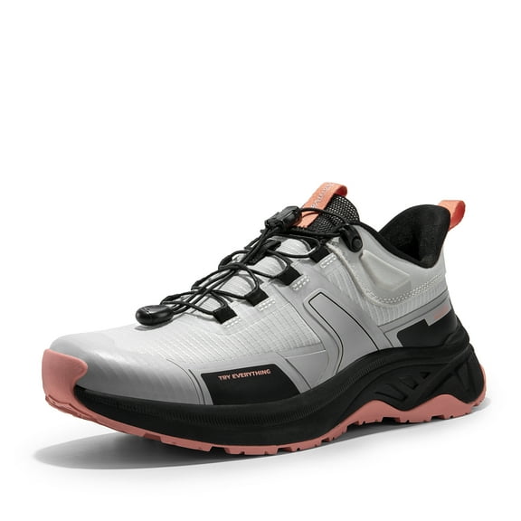 NORTIV 8 Women’s Lightweight Hiking Shoes Quick Laces Outdoor Fashion Sneakers Gladiator Style