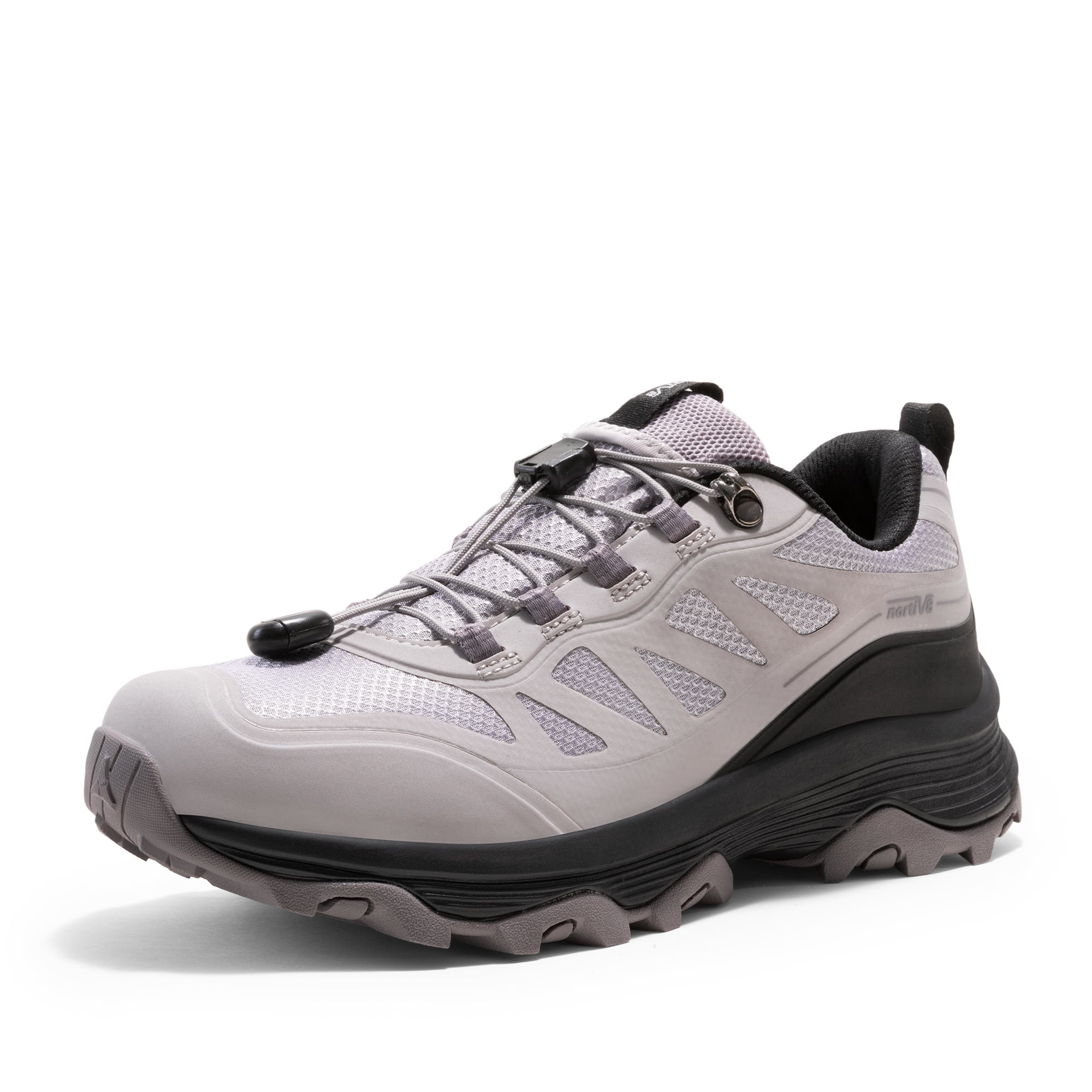 NORTIV 8 Women's Waterproof Hiking Shoes Quick Laces Outdoors Walking Trekking Camping Tennis Sneakers Canyon