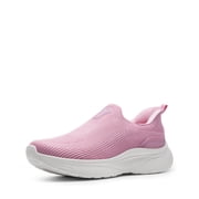 NORTIV 8 Womens Slip On Walking Shoes Hands Free Non Slip Lightweight Breathable Sneakers for Running Tennis Gym Workout Casual Everyday Fashion SwiftSleek