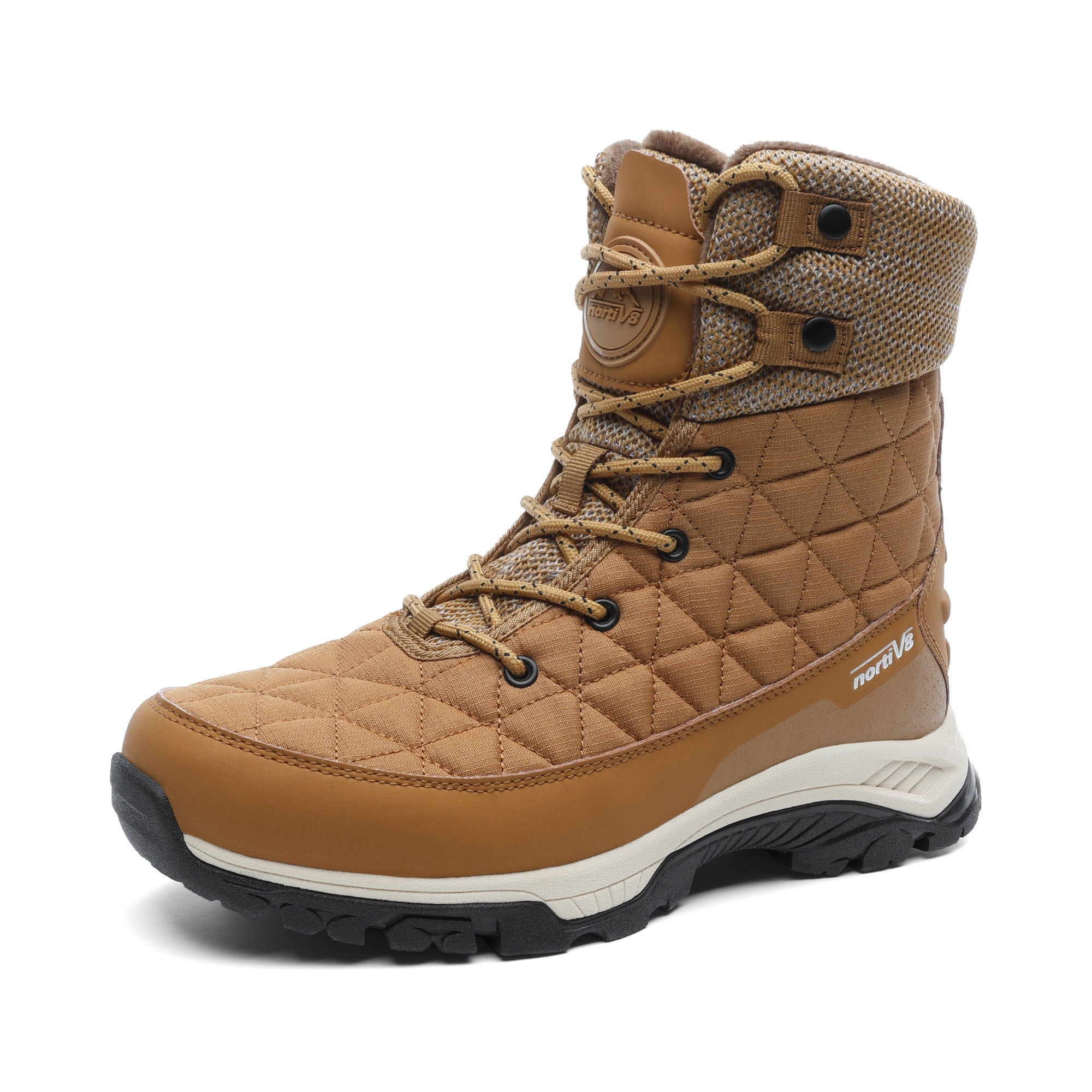 NORTIV 8 Women's Snow Winter Boots Hiking Lightweight Insulated Lace Up