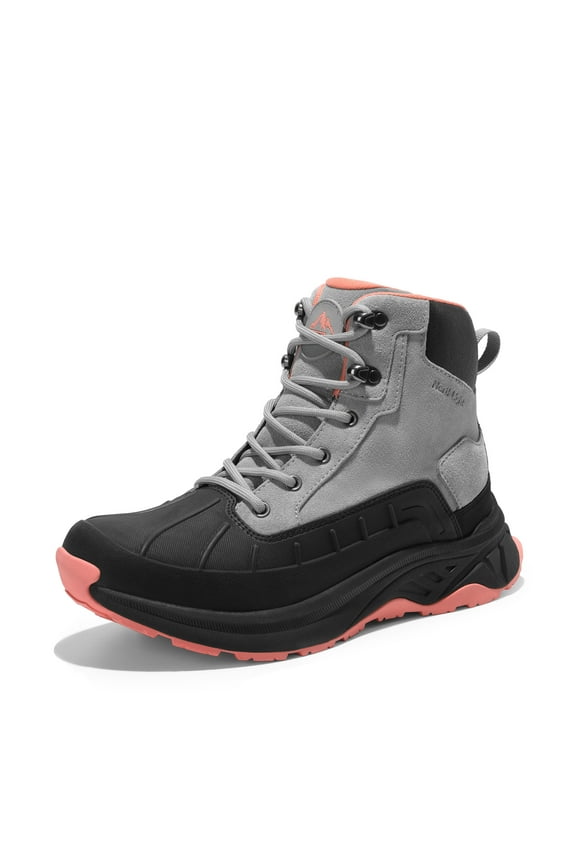 NORTIV 8 Women's Waterproof Hiking Boots Outdoor Trekking Camping Trail Hiking Boots